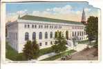 GOOD OLD USA POSTCARD - Springfield - City Library (faulty) - Springfield