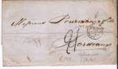 BD091/ B.P.O. Valparaiso 1856 Nach Frankreich, Transit Panama - Briefe U. Dokumente