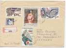 Czechoslovakia Registered Cover Sent To Denmark 20-1-1975 - Lettres & Documents