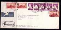 SOUTH AFRICA - VF PROFUSE FRANKING (8 Stamps) COVER PRETORIA To SAN FRANCISCO - Autres & Non Classés