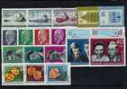 DDR Jahrgang 1961 21 Ausgaben Präsident Pieck Bis Kosmonaut Titow 807-863/8 ** 82€ - Collections (en Albums)