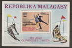 Madagascar  ** BF 14  JO  Innsbruck 1976 Patinage Artistique Surcharge Irina Rodnina ...... - Winter 1976: Innsbruck