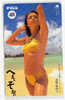 Télécarte Japan EROTIQUE (409) Sexy Lingerie Femme  EROTIC Japan Phonecard - EROTIK - EROTIEK  BIKINI BATHCLOTHES - Fashion