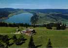 CPSM.  CHALET RESTAURANT DENT DE VAULION.ALT. 1487M. LACS DE JOUX ET BRENET. DATEE 1975. - Vaulion