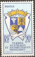 FRENCH ANTARCTIC TERRITORIES..1959..Michel # 17...MLH...MiCV - 30 Euro. - Unused Stamps