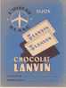 PROTEGE CAHIER CHOCOLAT LANVIN - Protège-cahiers