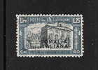 SOMALIA-COLONIE ITALIANE-1927: Valore Usato Da L. 1,25 + 60 C. MILIZIA I Con Soprastampa - In Buone Condizioni - DC2206. - Somalia