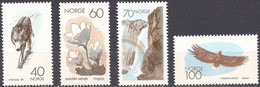 NORWAY..1970..Michel # 602-605...MLH. - Unused Stamps