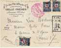 Fdi014d/ Cilicie (Mersina) Prov. Zudruck Auf Türk. Marken 1919 - Lettres & Documents