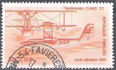 France 1985 Yvert Poste Aérienne 58 O Cote (2009) 0.80 Euro Hydravion CAMS 53 Cachet Rond - 1960-.... Usati