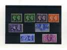 - GRANDE BRETAGNE 1936/54 . ENSEMBLE DE TIMBRES DE GRANDE-BRETAGNE . REGNE DE GEORGE VI - Unused Stamps