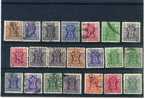 - INDE . ENSEMBLE DE TIMBRES DE SERVICE OBLITERES - Official Stamps