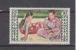 Polynésie Française YT PA 2 ** : Tahitiennes Au Bord De La Mer , Par Gauguin - 1958 - Unused Stamps