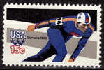 USA   N°1263  **  Jo 1980  Patinage - Kunstschaatsen