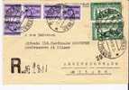 Irs019/ ITALIEN -  Segnatasse + Expressmarken, Martellago 2.10.44, Tariffa L 5,00 - Exprespost