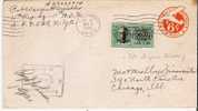 I-Rs001a/   ITALIEN - EXPRESS,  Scarce Florenz Issue,Attached To US-Fieldpost. Tiratur De Firenze, Sass. 21/I - Express Mail