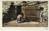 Carte Postale Ancienne Indiens D'Amérique - Hopi Blanket Weaver, Pueblo Of Oraibi, Arizona.  Métiers, Tissage, Tisseur - Indios De América Del Norte