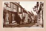 RYE Sussex MERMAID STREET Hotel 1950s -REAL PHOTO NORMAN SHOESMITH ETHERIDGE HASTINGS N°8558 - ENGLAND INGLATERRA -6198A - Rye