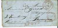 L087/  LUXEMBURG -  L.P.B.I.R. 1843 Nach Besancon Par Thionville - ...-1852 Prephilately