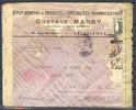 Morocco Maroc Airmail GUSTAVE MARSY, CASABLANCA 1943 Cover Lettre To USA Double Censored (French & British) - Otros & Sin Clasificación