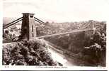 BL. 354.  CLIFTON SUSPENSION BRIDGE.BRISTOL ./   A TUCK CARD - Bristol