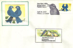 USA.Oiseaux De La Kern River Valley Spring Nature. Weldon. Californie.  Cachet Special Du Parc. - Lettres & Documents