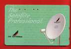 Japan Japon  Telefonkarte Télécarte Phonecard Telefoonkaart  - Satellite Antenne Antenna Satellitenschüsssel - Raumfahrt