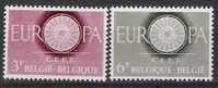 Belgie OCB 1150 / 1151 (**) - 1960