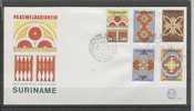 REP. SURINAME 1982 ZBL FDC E59 PASEN EASTERN PAQUES - Pasen