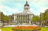 COUNCIL HOUSE AND CITY SQUARE .  NOTTINGHAM . - Nottingham