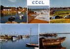 Cpsm 56 MORBIHAN  ETEL LE VIEUX PASSAGE LA BARRE LE CAMPING LE PORT - Etel