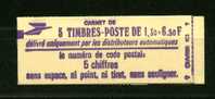 France; Carnet - N° 2059 - C1 -  1F30 Rouge Sabine - Andere & Zonder Classificatie