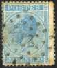Belgien Mi.N° 15a A Gestempelt;  1865,  König Leopold I. Nach Links.20 C D / Gez. 14,5  (1.1.1866) / Blau Mit Punktraute - 1865-1866 Profile Left