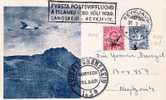Isl061/ ISLAND -  Erstflug, Sandskeid-Reykjavik  30.7.1939 (First Flight) - Lettres & Documents