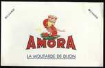 Buvard MOUTARDE AMORA (Homard) - Mostard