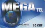 Prepaid Card Lycatel ° Mega Tel - Raumfahrt