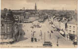 Tourcoing, La Grand Place, Dubonnet Sign On C1900s Vintage Postcard - Tourcoing