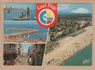 66 CANET PLAGE RUE PIETONNIERE PLAGE FRONT MER VUS AVION Datée 11.08.1976 ¤ ESTEL N°1780 ¤ PYRENEES ORIENTALES ¤7626A - Canet Plage