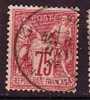 M0126 - FRANCE Yv N°71 - 1876-1878 Sage (Tipo I)