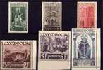 1938,   Yv.300/305 ** St Willibrord, Cote 67,50 E ++  Neuf Sans Charnière - Unused Stamps