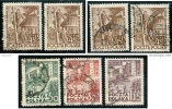 ● POLONIA - Rep. Popolare 1951 / 52 - N. 627 / 28 Usati , Serie Compl. + 630 A U. - Lotto 478 /80 /81 - Usati