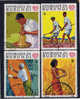 BU Burundi 1969 Mi 488-91A - Gebraucht