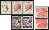 ● POLONIA - Rep. Popolare 1957  N. 893 E 894 * + 860 E 891 Usati - Lotto  543 /53 /54 - Neufs