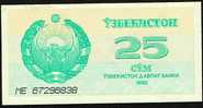 5 Cym  "OUZBEKISTAN"      1992   UNC     Ro 61 - Oezbekistan