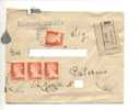 242) 1945 Luogotenenza Imperiale £ 1,75 Multipli X 4 Puri Raccomandata - Poststempel