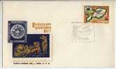 URUGUAY FDC COVER HORSE CARRIAGE RIO NEGRO CATTLE AGRICULTURE DAM BEE - Wasser