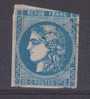 Lot N°7471   N°46Ab Bleu Foncé, Type III, Report 1, Coté 165€ - 1870 Emission De Bordeaux