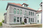 Thurston County Court House And City Hall, Olympia, WA Ca 1910 Man In Front, Woman In Window MINT - Andere & Zonder Classificatie