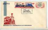 URUGUAY FDC COVER TRAIN RAILROAD RAILWAY FERROCARRIL TRANSPORT - Strassenbahnen