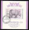 BULGARIA / BULGARIE - 1979 - 400ans De La Mort D´Albrecht Durer - Rhinoceros - Bl Obl. - Rinoceronti